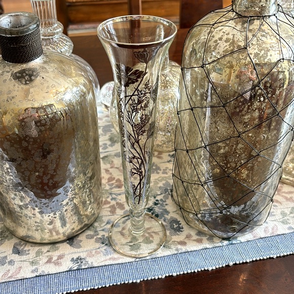 Silver City Glass Co, USA Sterling on Crystal Bud Vase 10” - Picture 11 of 11